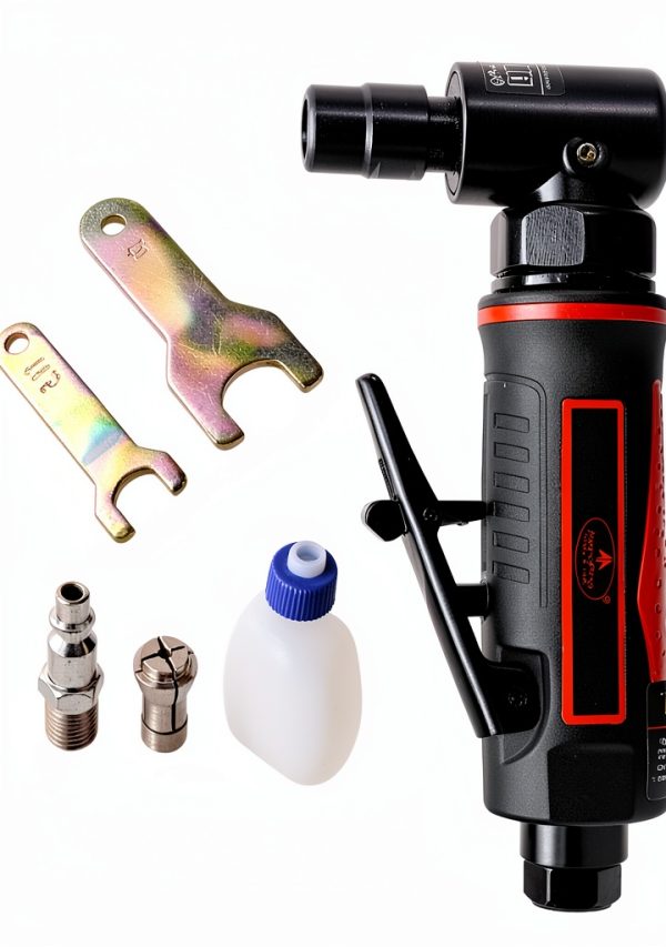 AEROPRO Mini Die Grinder AP17315 Red/Black 20,000 RPM Lightweight-4