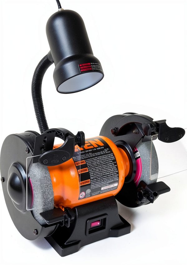 WEN Bench Grinder 6 Inch Variable Speed BG4276 Black Orange-0