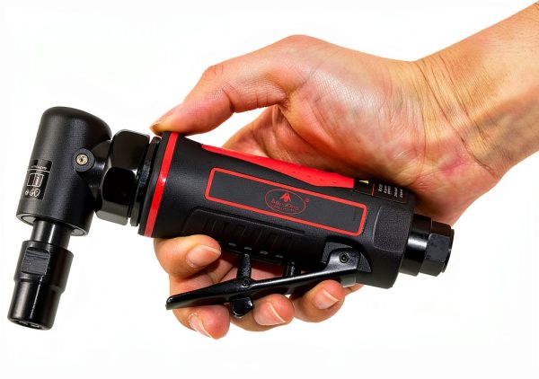 AEROPRO Mini Die Grinder AP17315 Red/Black 20,000 RPM Lightweight-3