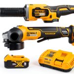 DEWALT 20V MAX XR Cordless Angle Grinder and Die Grinder Kit with 5Ah-0