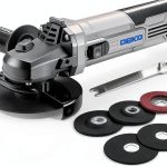 DEKOPRO 115mm Angle Grinder Kit 900W 12,000RPM Grey Metal-0