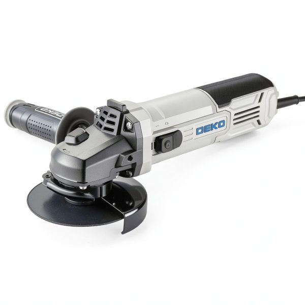 DEKOPRO 115mm Angle Grinder Kit 900W 12,000RPM Grey Metal-1