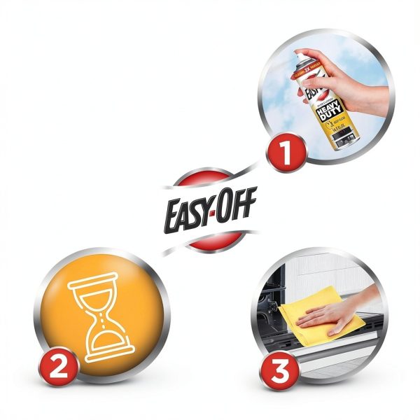 Easy-Off Professional Oven & Grill Cleaner 144 oz Heavy Duty Degreaser-3