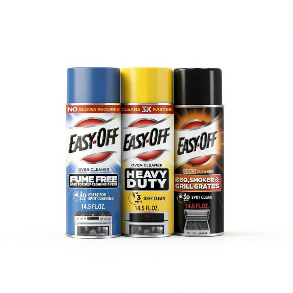 Easy-Off Professional Oven & Grill Cleaner 144 oz Heavy Duty Degreaser-7