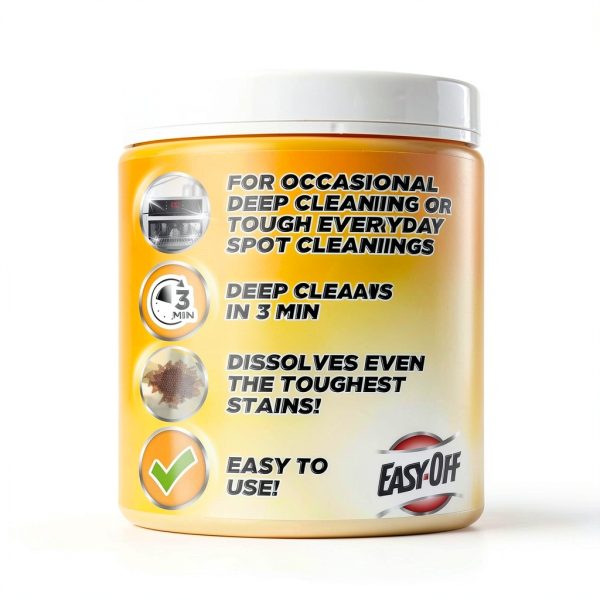 Easy-Off Professional Oven & Grill Cleaner 144 oz Heavy Duty Degreaser-5