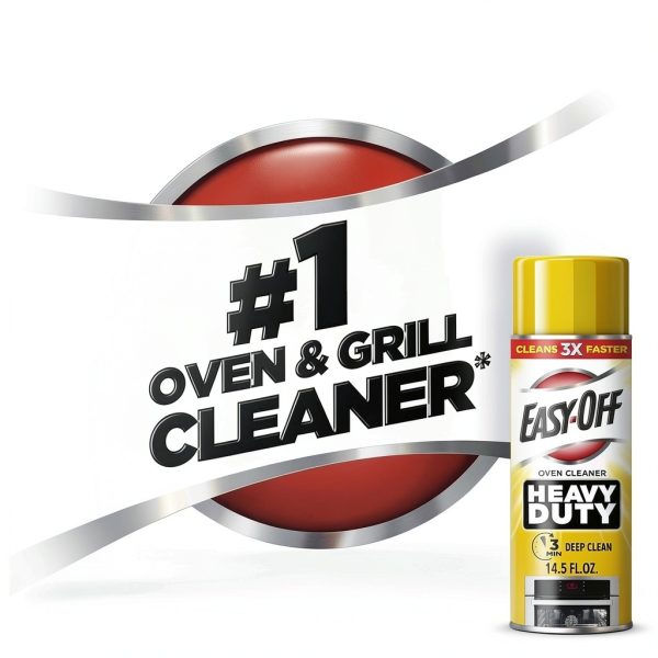 Easy-Off Professional Oven & Grill Cleaner 144 oz Heavy Duty Degreaser-4