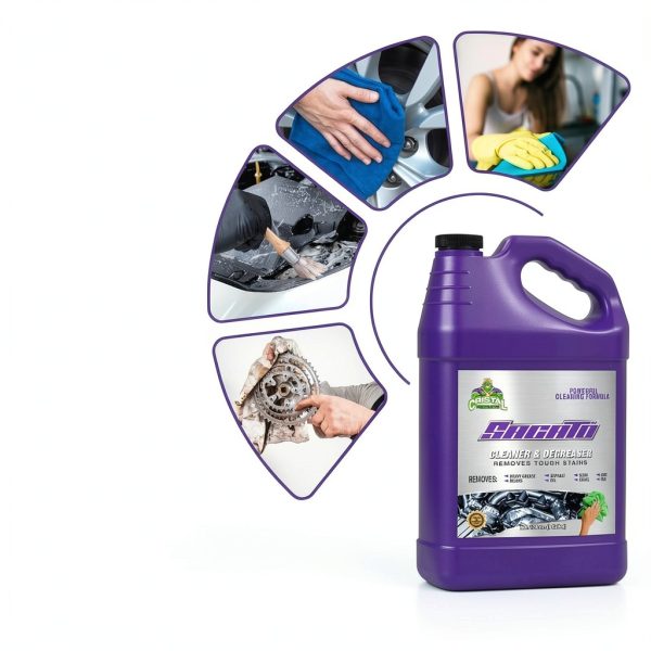 Degreaser Cleaner SACATO Heavy Duty Commercial Garage Engine Floor-1
