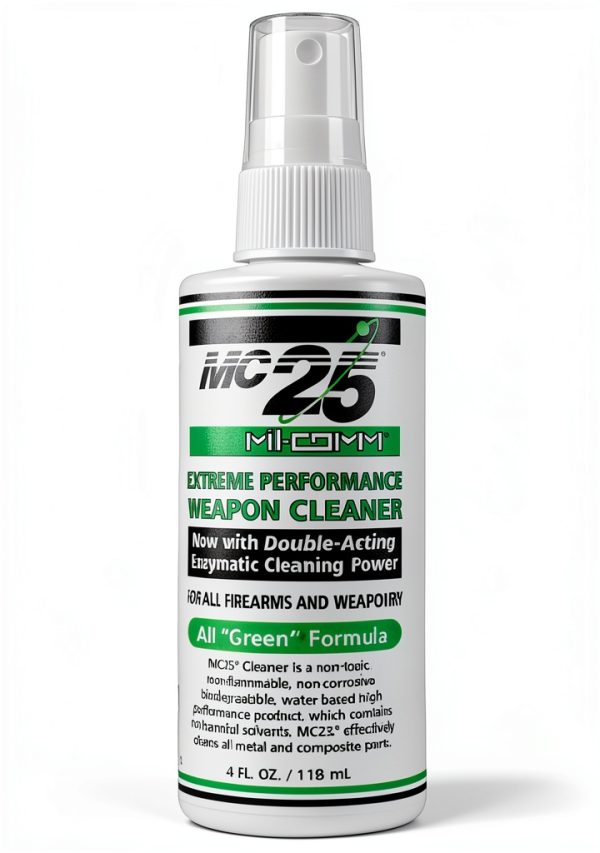 Mil Comm Mc25 Gun and Firearm Cleaner 4oz Degreaser Non Abrasive-0