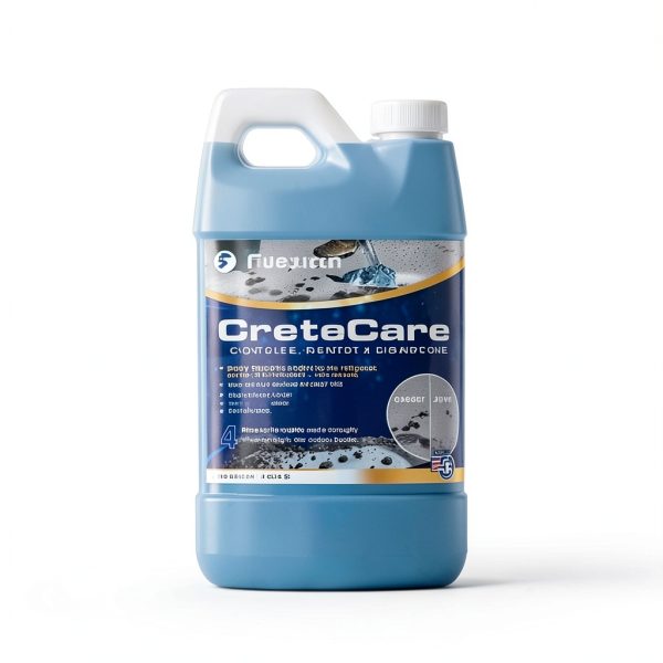 Concrete Cleaner Fusion CreteCare 128oz Oil & Grease Remover Garage-5